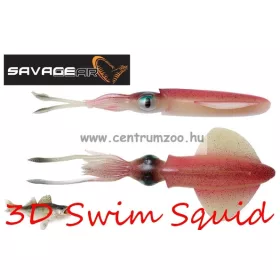   Savage Gear 3D Swim Squid 9.5Cm 5G Sinking Pink Glow 4Pcs  (63856)
