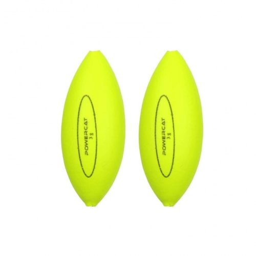Harcsázó Úszó Powercat micro U-float 1.5g sárga 2db (6450-016)