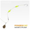 Powercat Harcsázó úszó  micro U-float 3g fekete 2db (6450-017)