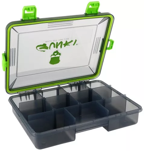 Gunki Waterproof Box Lures S csali és aprócikk tároló doboz 23x17,5x5cm (64864)