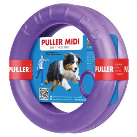   Puller Midi - Dog Toy kutya játék húzogató és dobó karika 19,5x6,4 cm  2 db (86782099) 6488
