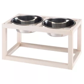   Ferplast Desco Wood 07 elite állványos tálszett 54,2x28,6x29cm  (70010358 )