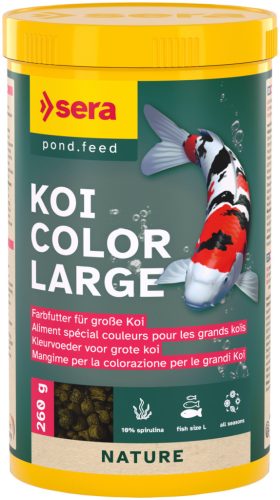 Sera Pond Koi Color Large Nature tavi haltáp 3,8l (7025)