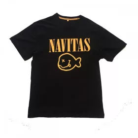   Navitas Kurt Black Fishing T-Shirt Black póló  (70482-50*) több méret