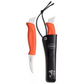 Marttiini Mushroom Knife Ruska Limited - gombász kés bőr tokkal 16,5cm (709015)