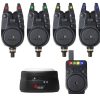 Prologic C-Series Alarm 4+1+1 Red-Green-Yellow-Blue kapásjelző + lámpa szett (71024)