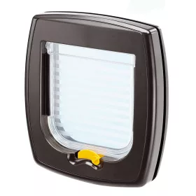   Ferplast Swing 1 kistestű kutya, cica ajtó 2 funkciós (72101012) barna