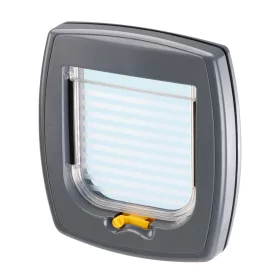   Ferplast Swing 1 kistestű kutya, cica ajtó 2 funkciós (72101021) szürke