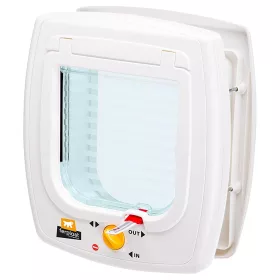   Ferplast Swing  5 huzatmentes 4 funkciós kutya, cica ajtó (72103011) fehér