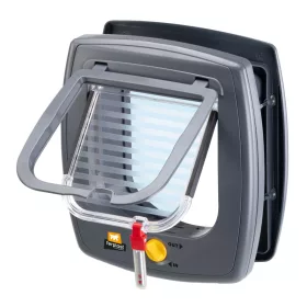   Ferplast Swing  5 huzatmentes 4 funkciós kutya, cica ajtó (72103021) szürke