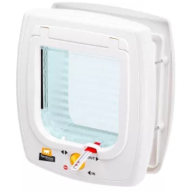   Ferplast Swing  7 huzatmentes 4 funkciós mágneschipes cica ajtó fehér 72104011