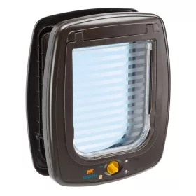   Ferplast Swing 9 huzatmentes 4 funkciós ajtó kutyáknak (72105012) barna