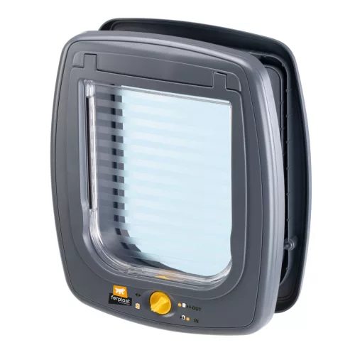 Ferplast Swing 9 huzatmentes 4 funkciós ajtó kutyáknak (72105021) szürke