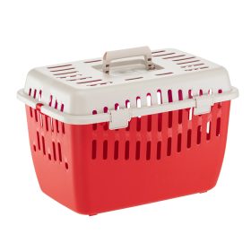   Ferplast Binny 2 Red Large kisállat szállító 47,5x32x33cm (73006499)