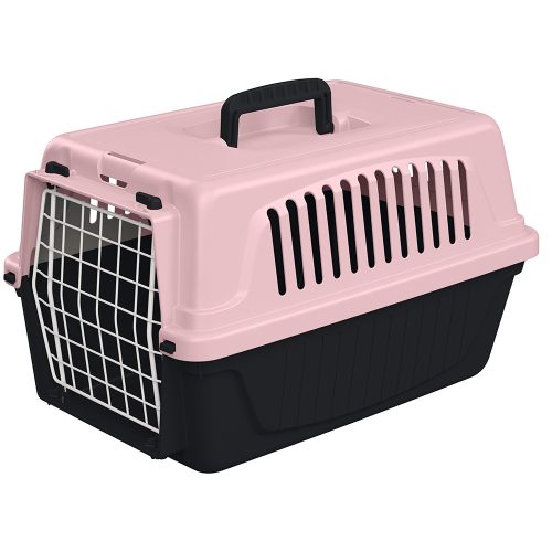 Ferplast Atlas  5 Pink Puppy  Kisállat Szállító Box fém ajtóval (73006598)(Rózsaszín)