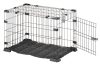 Ferplast Doggy Hub 90 Black - összecsukható fém szállító box 91x57,5x58cm (73177117)