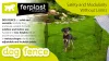 Ferplast Dog Fence Kutya és kisállat karám, kennel 8x90cm (73323017)
