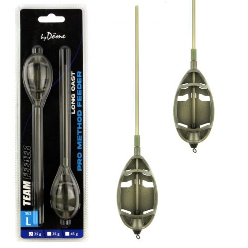 By Döme Team Feeder Long Cast Pro Method feeder kosár 45g 2db (7342-245)