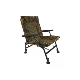   Carp Expert Comfort Camo erős szék kartámasszal 130kg (73701-070)