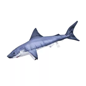 Halas Párna Shark Fehércápa Baby Forma  50cm (74016-420)