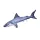 Halas Párna Shark Fehércápa Baby Forma  50cm (74016-420)