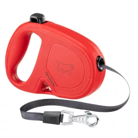   Ferplast Flippy one Tape medium szalagos Póráz 5m 25 kg Red (75092222)