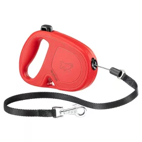   Ferplast Flippy one cord medium zsinóros póráz 5 m 20 kg Piros (75093022)