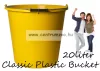 Vödör Classic Plastic Bucket - Általános Használatú Vödör 20L (75097-133) Sárga