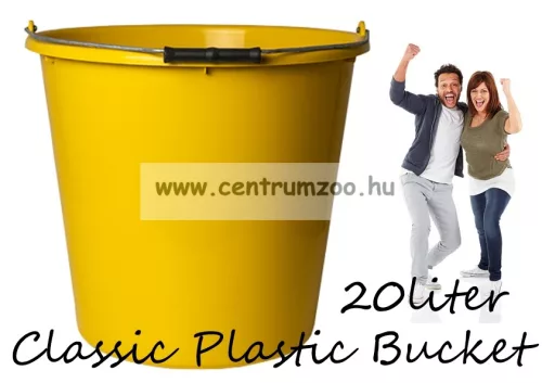 Vödör Classic Plastic Bucket - Általános Használatú Vödör 20L (75097-133) Sárga