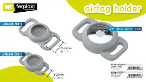 Ferplast AirTag Holder 20 nyakörvre (75190621)