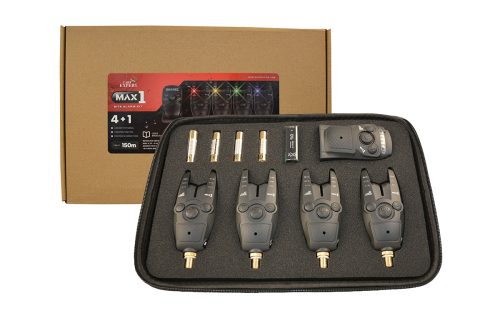 Carp Expert MAX1 Alarm elektromos rádiós kapásjelző szett  4+1db (78009-041)