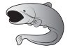 Catfish Silver Vignette - öntapadó Harcsa matrica (795010090)