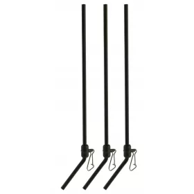 Carp Academy Gubancgátló cső 15cm 3db fekete (8100-194)