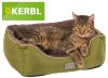 Kerbl Snugly Bed Samuel Green-Brown cica és kutyafekhely 50x40x15cm (81317)
