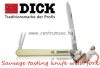 Dick Sausage Tasting Knife With Fork zsebkés 2 funkciós kóstolókészlet 11cm (8200111-0)