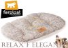 Ferplast Relax  65/6 F Elegante White-Beige pamut kutyapárna siesta fekhelybe (82065098)