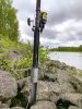 Black Cat Catfish Fishing Rod Sand Spike biztonsági botartó 85cm (8211001) masszív harcsás bottartó