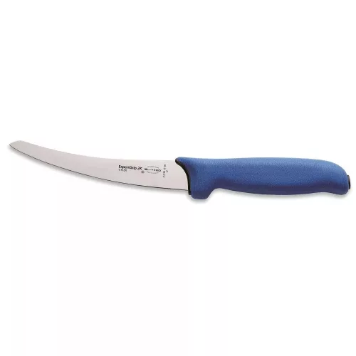 DICK ExpertGrip 2K filézőkés, fél flexibilis pengével 15cm ívelt, vékony, kék (8218315-1-66)