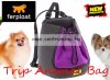 Ferplast Trip 2 Rucksack Purple-Grey medium premium kutya macska szállító táska 82294099