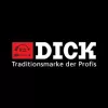 DICK MasterGrip filézőkés, fél flexibilis pengével 18 cm ívelt, vékony, kék (8241818-1)
