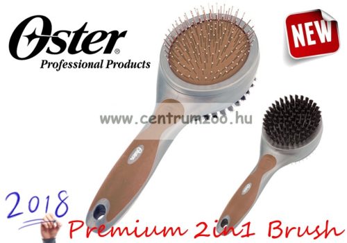 Oster® Premium 2In1 Brush Szőrápoló Kefe (82449)