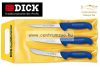 Dick Ergogrip Knife Set - profi húsvágó, csontozó késkészlet 3 részes (82553000)