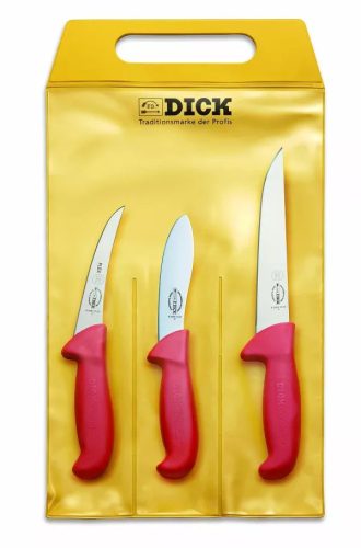 Dick Ergogrip Hunter Knife Set - profi vadász késkészlet 3 részes (82556100)