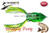 Wizard Wiggly Frog - béka műcsali - Green 4cm (82700-401)
