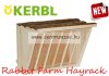 Kerbl Rabbit Farming széna etető szénarács nyulaknak 28x20,5x22cm (82895)