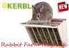 Kerbl Rabbit Farming széna etető szénarács nyulaknak 28x20,5x22cm (82895)