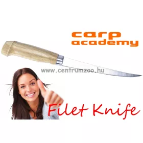   Carp Academy Premium Filéző Kés Fa Nyéllel 28Cm (8412-001)