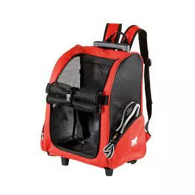   Ferplast Trolley Red Kerekes szállító kocsi és hátizsák (85740099)