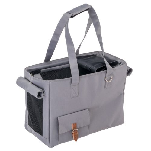 Ferplast Jetset Borsa Grey Premium szállító táska 40x20x30cm (85747499)