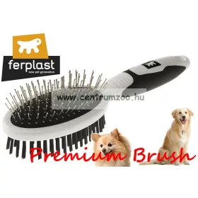   Ferplast Professional Premium 5763 Double Szőrzet Ápoló Kefe Prémium (85763799)